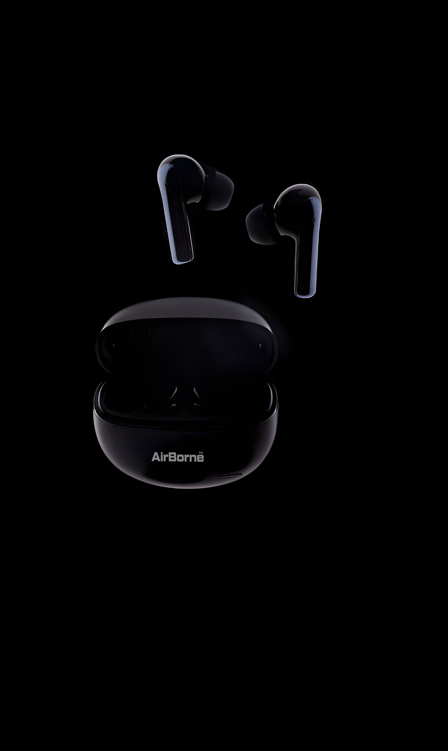 AirBorne – Ultrasonic Earbuds (Black)