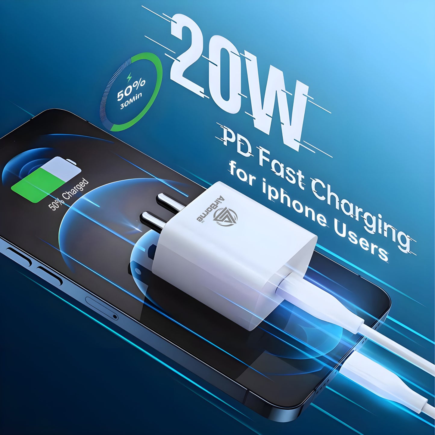 AirBorne – Mega Power Wall Charger 20W