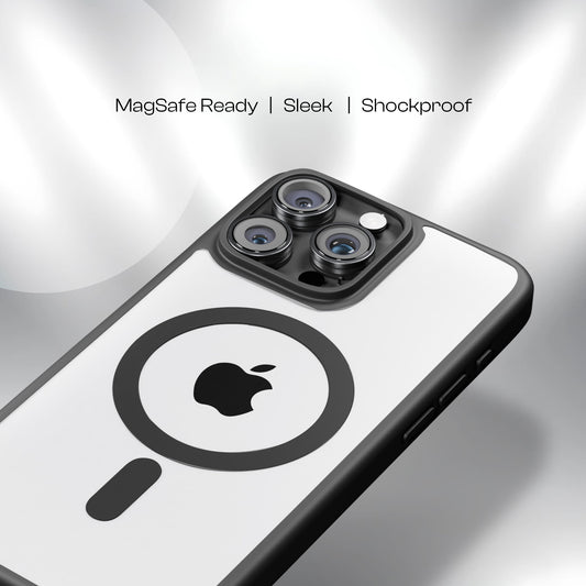 AirBorne - Mag-Safe Transparent Silicone Back Cover for iPhone 16pro