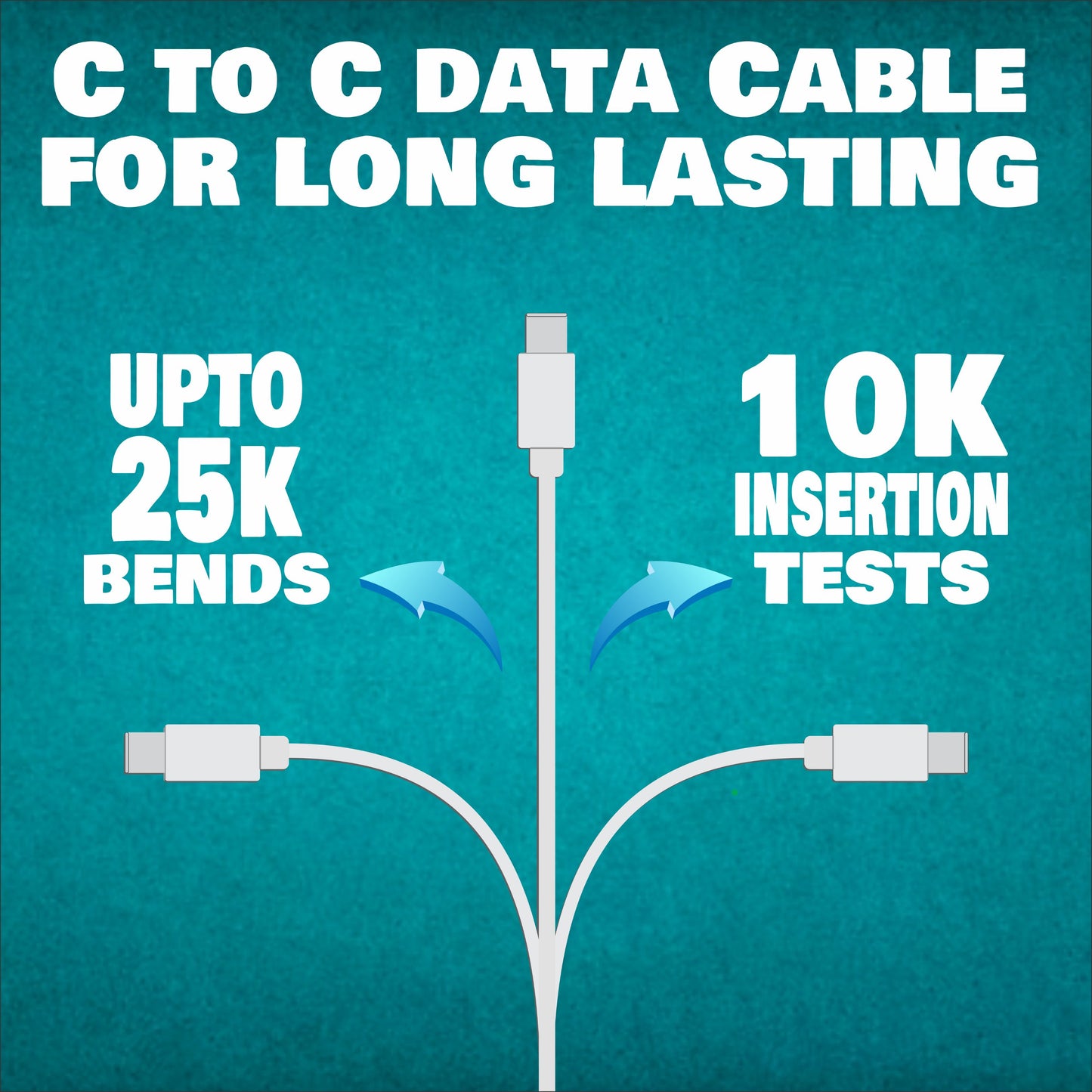 AirBorne – Supervooc Type C To C Data Cable (White)