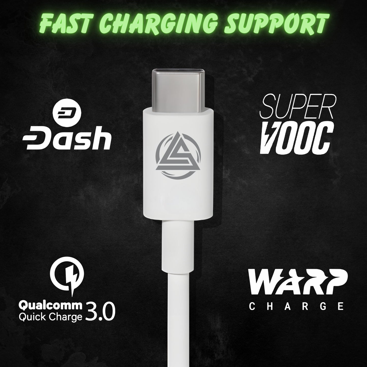 AirBorne – Supervooc Type C To C Data Cable (White)