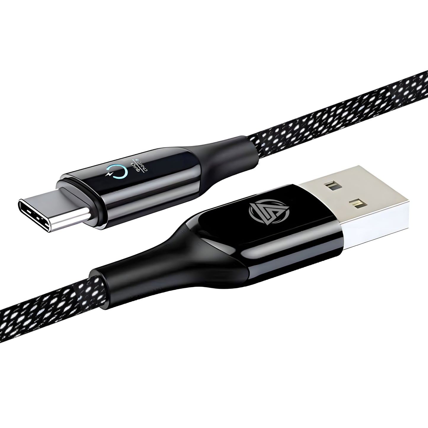 AirBorne – USB To Type C Braided Data Cable (Black)