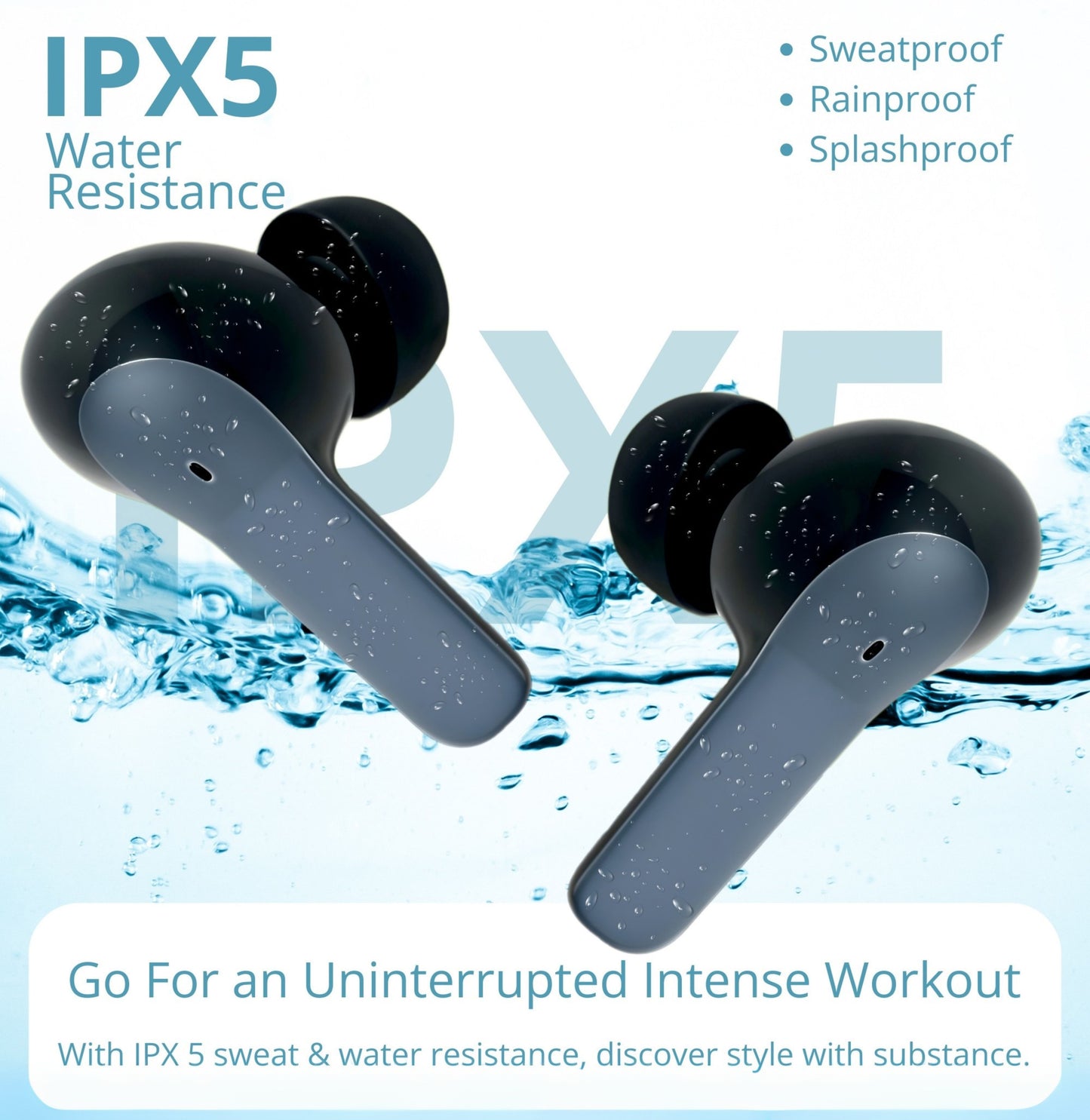 AirBorne – Ultrasonic Earbuds (Black)