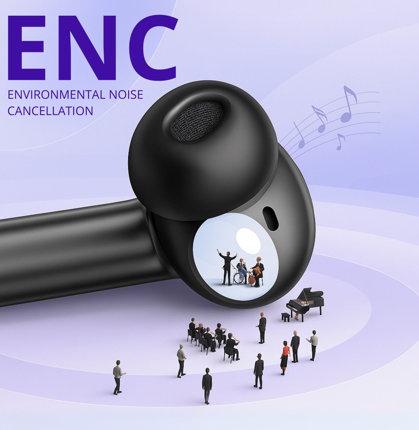AirBorne – Ultrasonic Earbuds (Black)
