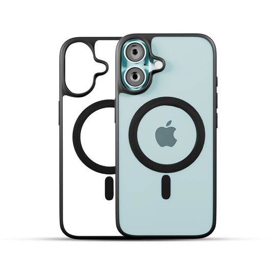 AirBorne - Mag-Safe Transparent Silicone Back Cover for iPhone 16
