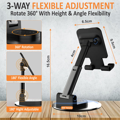 AirBorne - A2 360° Rotation Adjustable Cell Phone & Tab Stand