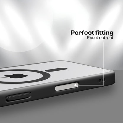 AirBorne - Mag-Safe Transparent Silicone Back Cover for iPhone 16pro