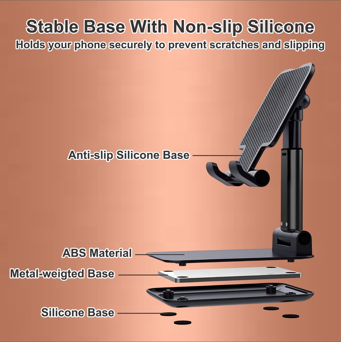 AirBorne - A1 Adjustable Cell Phone & Tab Stand