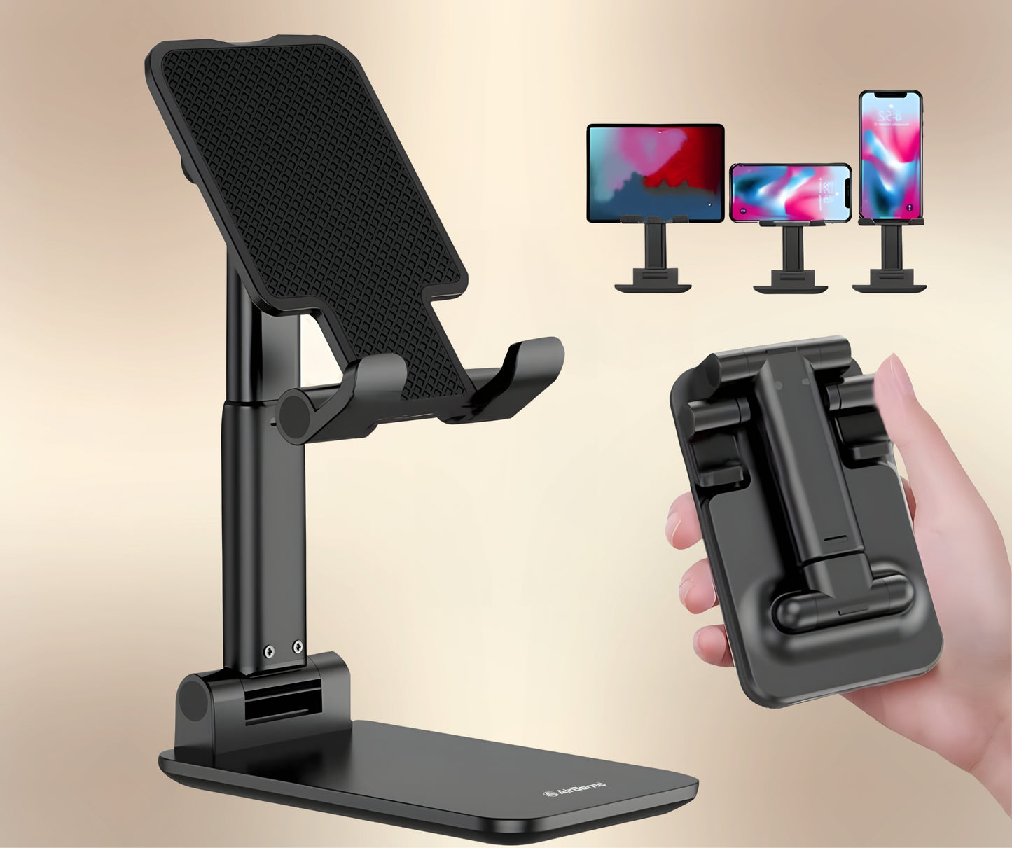 AirBorne - A1 Adjustable Cell Phone & Tab Stand