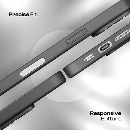 AirBorne - Mag-Safe Transparent Silicone Back Cover for iPhone 16pro