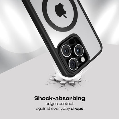 AirBorne - Mag-Safe Transparent Silicone Back Cover for iPhone 16pro