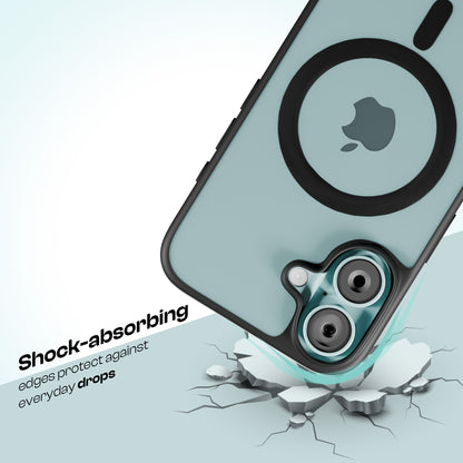 AirBorne - Mag-Safe Transparent Silicone Back Cover for iPhone 16