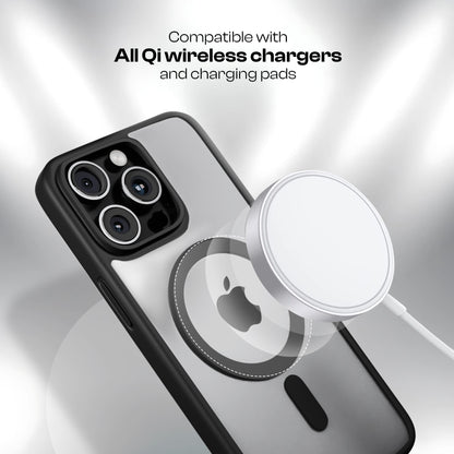 AirBorne - Mag-Safe Transparent Silicone Back Cover for iPhone 16pro