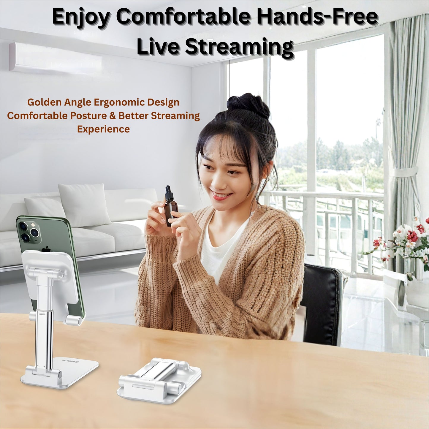 AirBorne - A1 Adjustable Cell Phone & Tab Stand