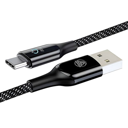 AirBorne – USB To Type C Braided Data Cable (Black)