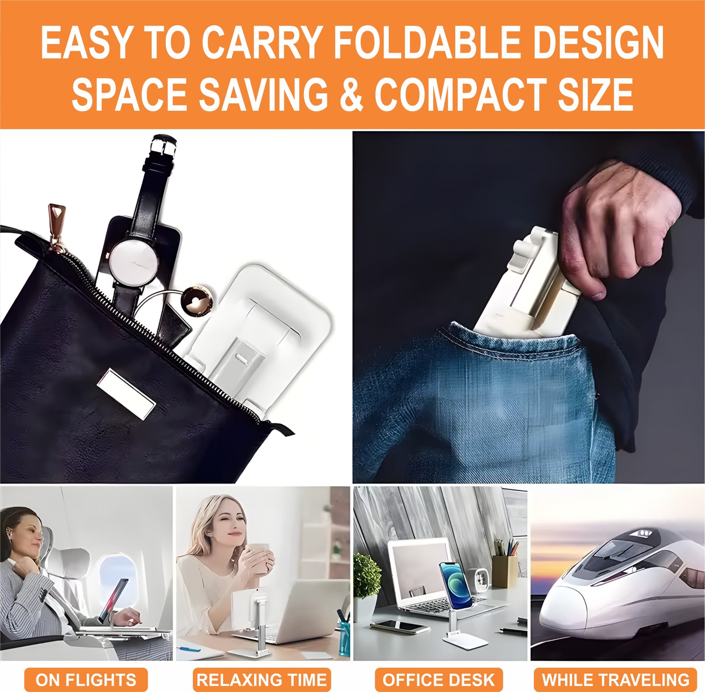 AirBorne - A1 Adjustable Cell Phone & Tab Stand