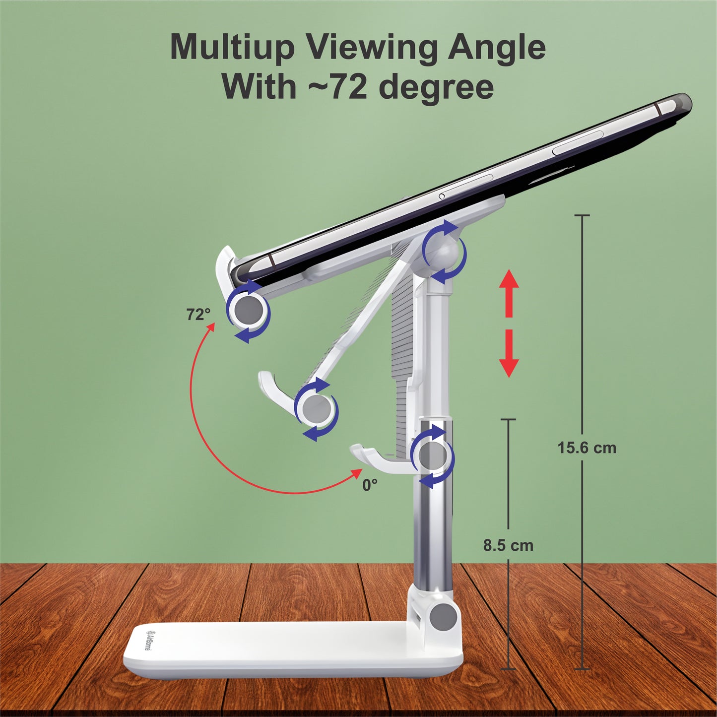 AirBorne - A1 Adjustable Cell Phone & Tab Stand