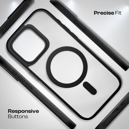 AirBorne - Mag-Safe Transparent Silicone Back Cover for iPhone 14 / 13